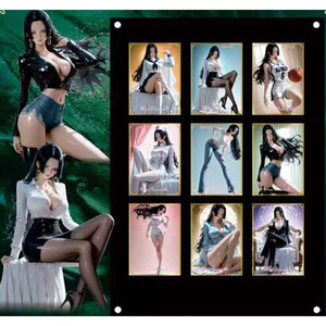 การ์ดโลหะขายส่ง GP ชุดการ์ดเกม ONE PIECE กล่องอะคริลิคน่ารัก ฟิกเกอร์อนิเมะ การ์ต้าส์อนิเมะ ลูฟี่ โซโล ซันจิ นามิ - Product Image 4