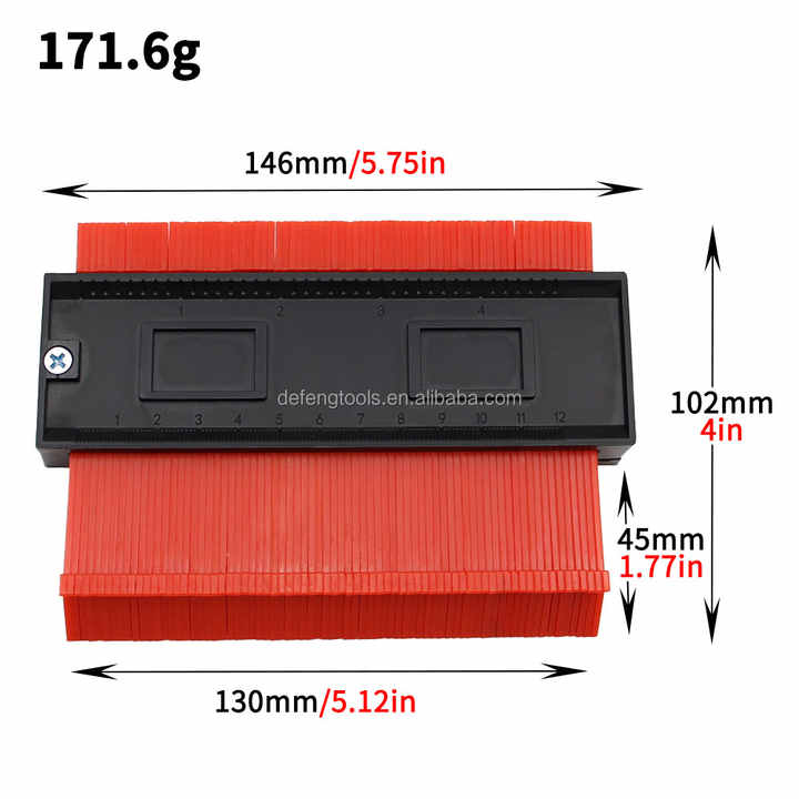 Curved Ruler Contour Taking Tool Contour Gauge Woodwork Stone Automotive Irregular Shape Multifunctional Measuring Hand Tool
