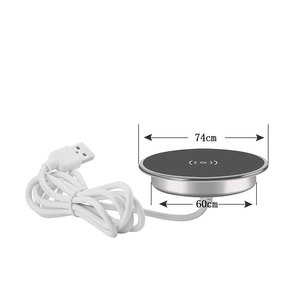 10W家具埋め込みワイヤレス充電器Qi機能2A/4A出力電流5V/2.4A/3A出力5V/2A入力米国ソケット用 - Product Image 3