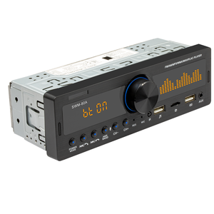 80A 7388 yüksek güç evrensel bir 1 Din araba radyo ses Mp3 çalar BT AM FM SD with AUX ile - Product Image 4