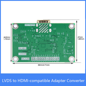 LVDS To HD-Compatible Adapter Board Converter Compatible with 1080P 720P Resolution Support <strong>Raspberry</strong> <strong>Pi</strong> - Product Image 3