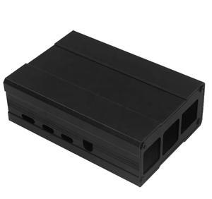 Raspberry Pi 4 case SY CHIPS Raspberry Pi 4B Caja de aluminio Caja de refrigeración pasiva Metal para Raspberry Pi 4B