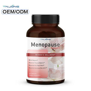 TNJONE OEM علامة خاصة كبسولات PMS ملحق تخفيف أعراض انقطاع الطمث كبسولات دعم انقطاع الطمث - Product Image 1
