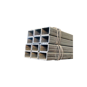 ASTM A335 <strong>Q235B</strong> Q345B 45# St37 St52 S235JR SPHC 1x1 8x8 Custom Hot Rolled Carbon Steel square Tube <strong>Erw</strong> Welded Rectangular Pipe