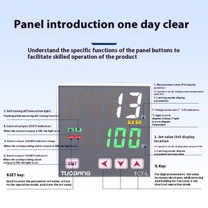 2025 Intelligent Digital Display PID <strong>Algorithm</strong> <strong>Temperature</strong> <strong>Control</strong> Meter TC7-S/M/H/L Adjustable <strong>Temperature</strong> Controller New - Product Image 4