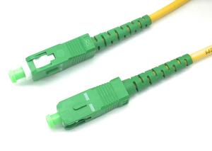 1M SC/APC a SC/APC Cable de conexión modo único PVC 0,9mm Cable de conexión de fibra óptica de 1 núcleo - Product Image 3