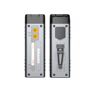 Đầy Màu Sắc Xách Tay Edc Ngọn Đuốc Phẳng Loại C Có Thể Sạc Lại Mỏng Đèn Pin Hợp Kim Nhôm Cơ Thể Túi Clip Cho Cắm Trại Chạy Cưỡi - Product Image 1