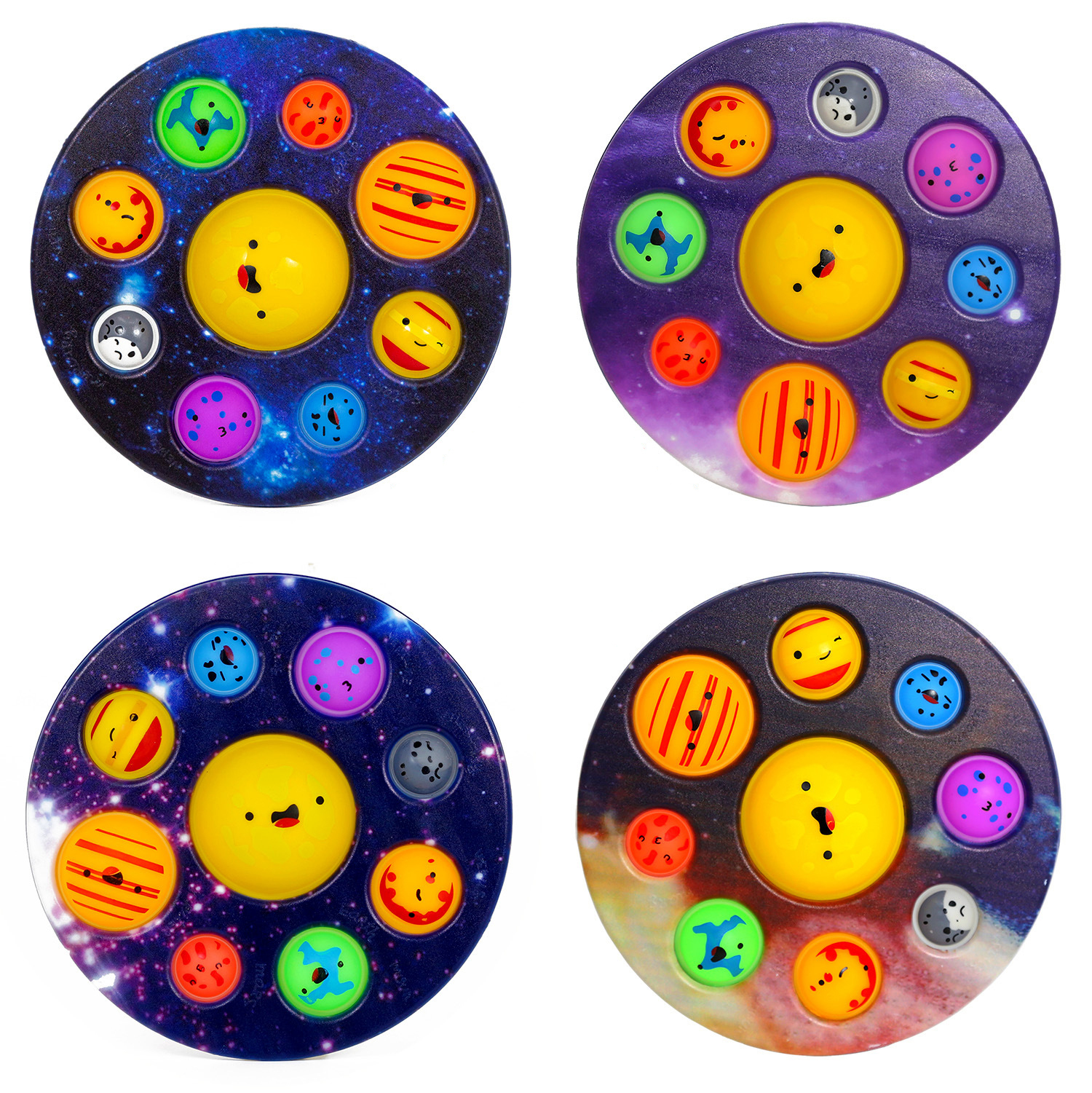 Solar System Planet Pop Bubble