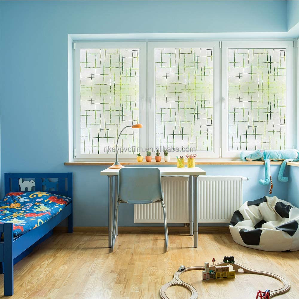 Frosted Privacy Glass Window Film Transparent Sticker Bedroom Bathroom Home Decorative