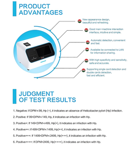 Высокоточный тест на дыхание C14 H.<span class=keywords><strong>pylori</strong></span>, быстрое диагностическое медицинское устройство, анализатор <span class=keywords><strong>Helicobacter</strong></span> <span class=keywords><strong>Pylori</strong></span> - Product Image 4