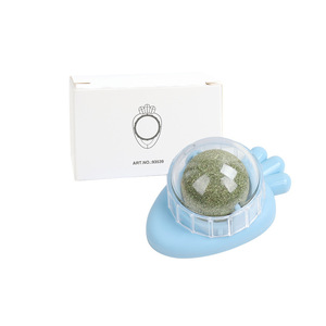 Lynpet Eco-Friendly Catnip Ball Cat Toy Durable Plastic Pet Supplies Venta al por mayor Catnip Fabricante Estilo de dibujos animados Fruit Gall - Product Image 5