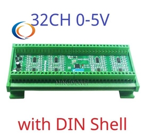 N4DVB32 <strong>RTU</strong> 0-5V 0-10V <strong>Analog</strong> <strong>Input</strong> ADC Signal Acquisition System DC 12V 24V 32-AI RS485 Differential Voltage Collector <strong>Modbus</strong> - Product Image 5