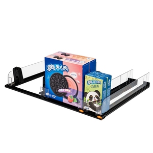 自動バネ付きタバコ棚プッシャーシステム仕切り付き小売店プッシャー - Product Image 1