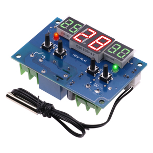 Roarkit DC 12V Thermostat Intelligenter digitaler Thermostat-Temperatur regler mit NTC-Sensor W1401 LED-Anzeige modul - Product Image 1