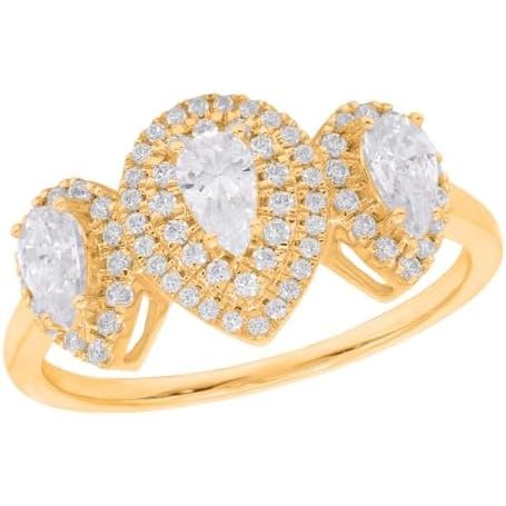 Yellow Gold Plated Silver
