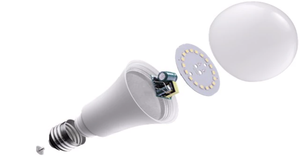 Sunsing led ışıkları yeni fonksiyon Led A60 ampul EN27 vida 10 paket CRI 80 üç renkli çok Watt A60 enerji ampul - Product Image 6