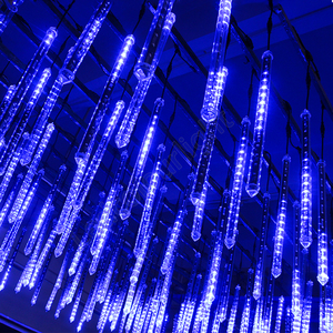 Fase programmabile per eventi 505050rgb Full Color 3D Led caduta stella meteorica tubo cambiamento dinamico per evento decorazione del soffitto Bar luce - Product Image 4