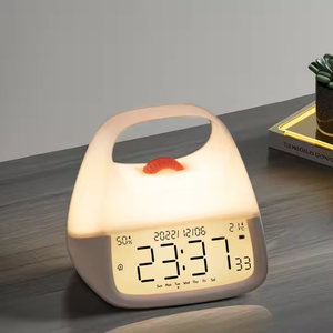Современный кварцевый аналоговый и цифровой будильник - Product Image 3