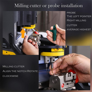 2025 güncelleme çevrimiçi doğrudan Xhorse Condor XC-Mini artı II 2 2nd nesil anahtar kesme makinesi ile 7 ''HD dokunmatik ekran - Product Image 4