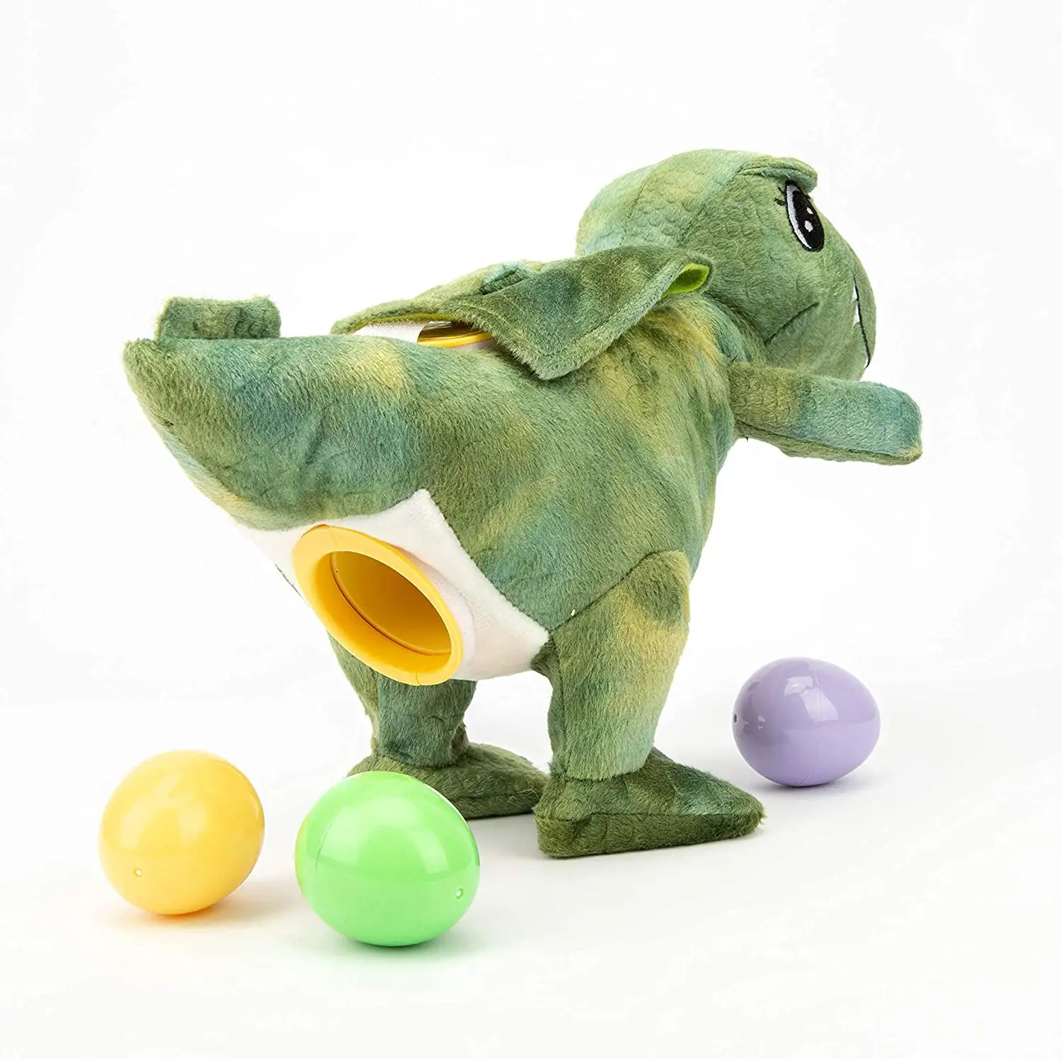 Brinquedo de dinossauro elétrico de pelúcia, ovos de pelúcia personalizados, boneca fofinha para criança