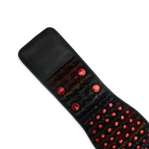 Luxuryade B65 PEMF кристаллический пояс для чакры Аметист Радужный коврик Фотон красный свет терапия Инфракрасный нагревательный пояс - Product Image 2