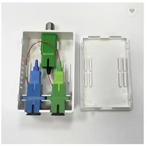 Mini WDM 1-<strong>2</strong> <strong>Way</strong> Optical Receiver for CATV and FTTH Passive Optical <strong>Node</strong> with FWDM Fiber <strong>Optic</strong> Equipment - Product Image 3