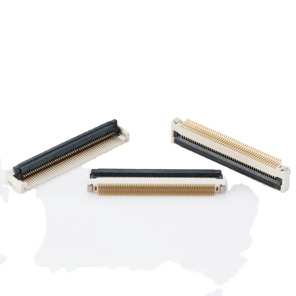 Anpassbare 0,3mm 0,4mm 0,5mm 0,7mm Abstand ffc fpc Stecker flexibles Kabel 4-96-poliger Stecker