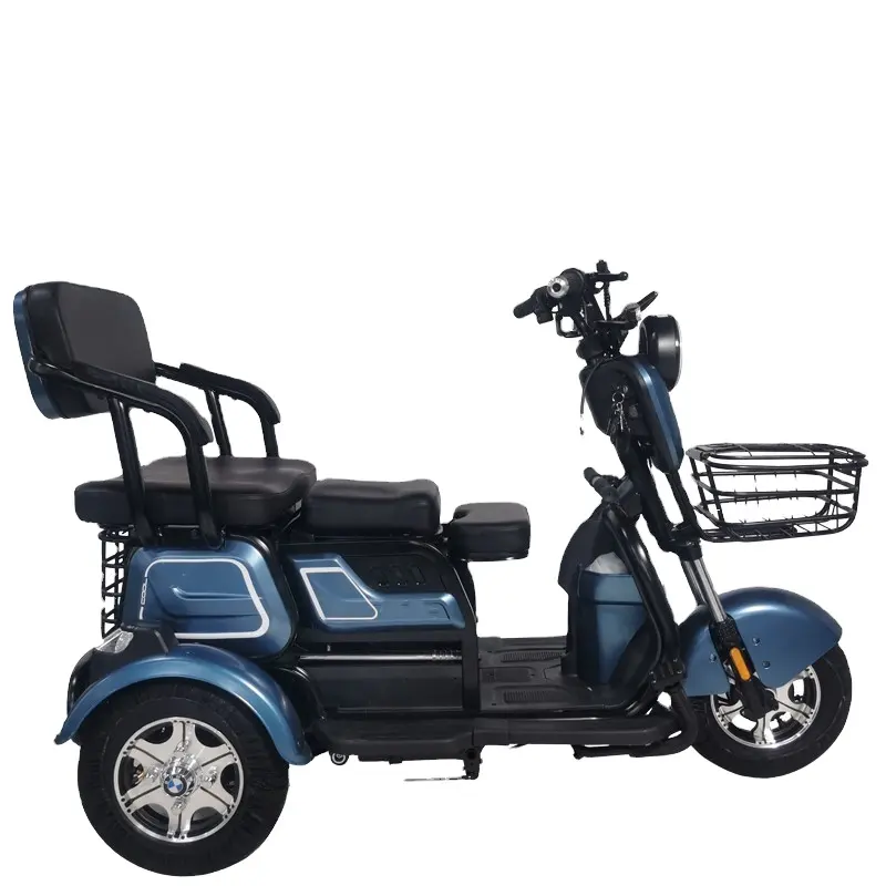 Cina fabbrica Scooter elettrico bici 3 ruote adulti triciclo elettrico in vendita sedili passeggeri