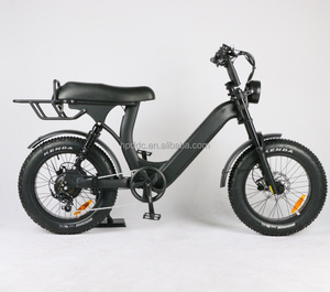 ハイブリッドファット電動スクーターペダルアシストバイク原付スムーズに7速電動レトロバイク2台用更新