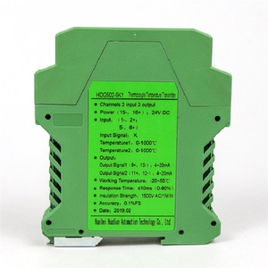 4-20mA 0-10V出力RTDpt1000温度送信機センサーマルチチャンネルアナログ信号アイソレーター - Product Image 1