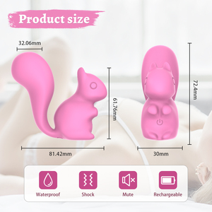 Ylove Mini sincap şekli 10-Vibration g-spot masaj pürüzsüz sıvı silikon güçlü Motor USB Powered seks oyuncakları kadınlar için - Product Image 2