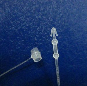 Precio de fábrica, etiqueta de tela, cadena PP, pasadores de bloqueo de bucle transparente, sujetadores, etiquetas colgantes para ropa - Product Image 4
