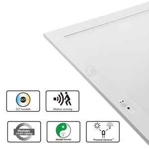 Sirkadiyen ritim aydınlatma Panel AYDINLATMA CCT dim Sunlite hastane merdiven koridor akıllı algılama LED Panel AYDINLATMA - Product Image 2