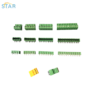 Bloque de terminales enchufable del fabricante Conector de bloque de terminales hembra macho de cable de 2-24 pines - Product Image 2