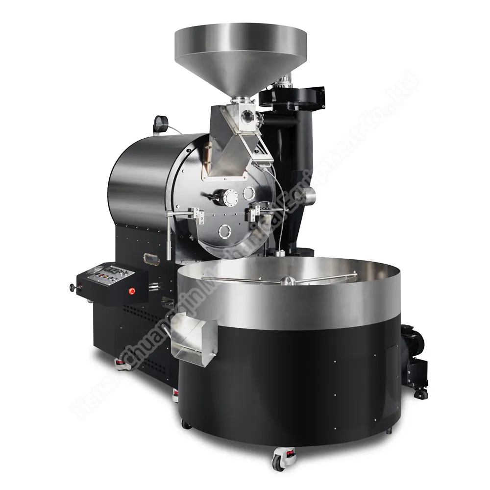 15kg 30kg 60kg PLC sistema de control comercial tostador de café máquina tostador de café