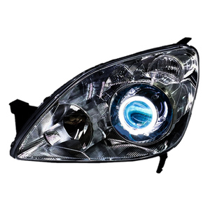 ไฟหน้า LED ปรับแต่งได้สำหรับ Honda CRV 1997-2006โปรเจคเตอร์ Bi-Xenon เลนส์ด้านหน้าพร้อม DRL - Product Image 1