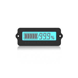 12V 24V 36V 48V LCD Digit Display Meter batteria al litio capacità Tester indicatore voltmetro indicatore percentuale batteria - Product Image 6