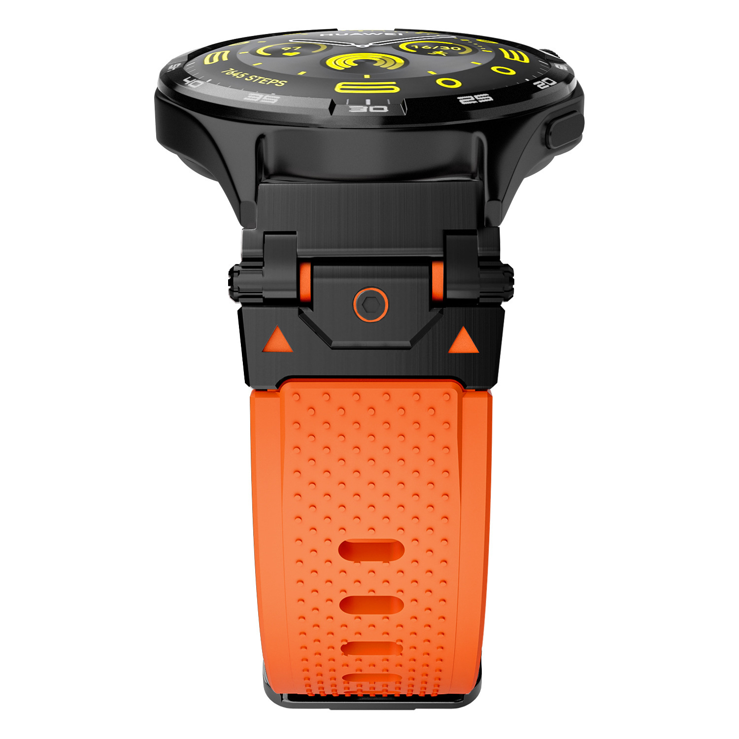 Black connector-orange