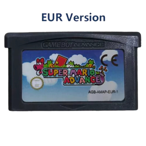 GBAゲームカートリッジ32ビットビデオゲームコンソールカードMMarioシリーズスーパーマリオアドバンススーパーマリオブラザーマリオGBA/SP/DS用
