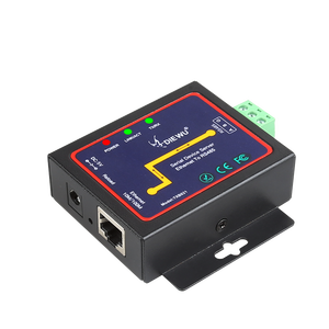 Server per dispositivi seriali RS232 RS422 RS485 a 2 porte TCP/IP comunicazione di rete DinRail RJ45 a RS232 multifunzionale