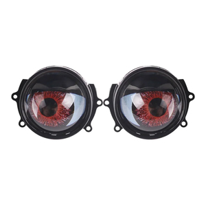 ไฟหน้า LED แบบไดนามิก8ดวงขนาด3.0นิ้วไฟหน้าแบบ Devil Eye ขนาดแตกต่างกัน - Product Image 1
