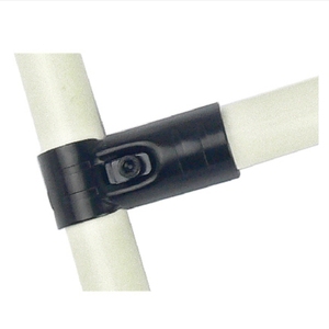 HJ-1 điện di khớp nối ống kim loại màu đen trong hình dạng t với độ dày 2.5mm cho xe đẩy nạc - Product Image 2