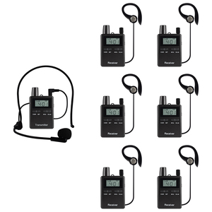 Un modo 80 CH RC2406 fabbrica direttamente garanzia di qualità formazione educativa sistema di guida audio Wireless per guida turistica - Product Image 6