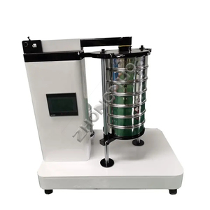 Motor agitador de pantalla vibratoria Circular de acero para uso doméstico de 220V para procesamiento de alimentos y pruebas de análisis de partículas de polvo químico - Product Image 1