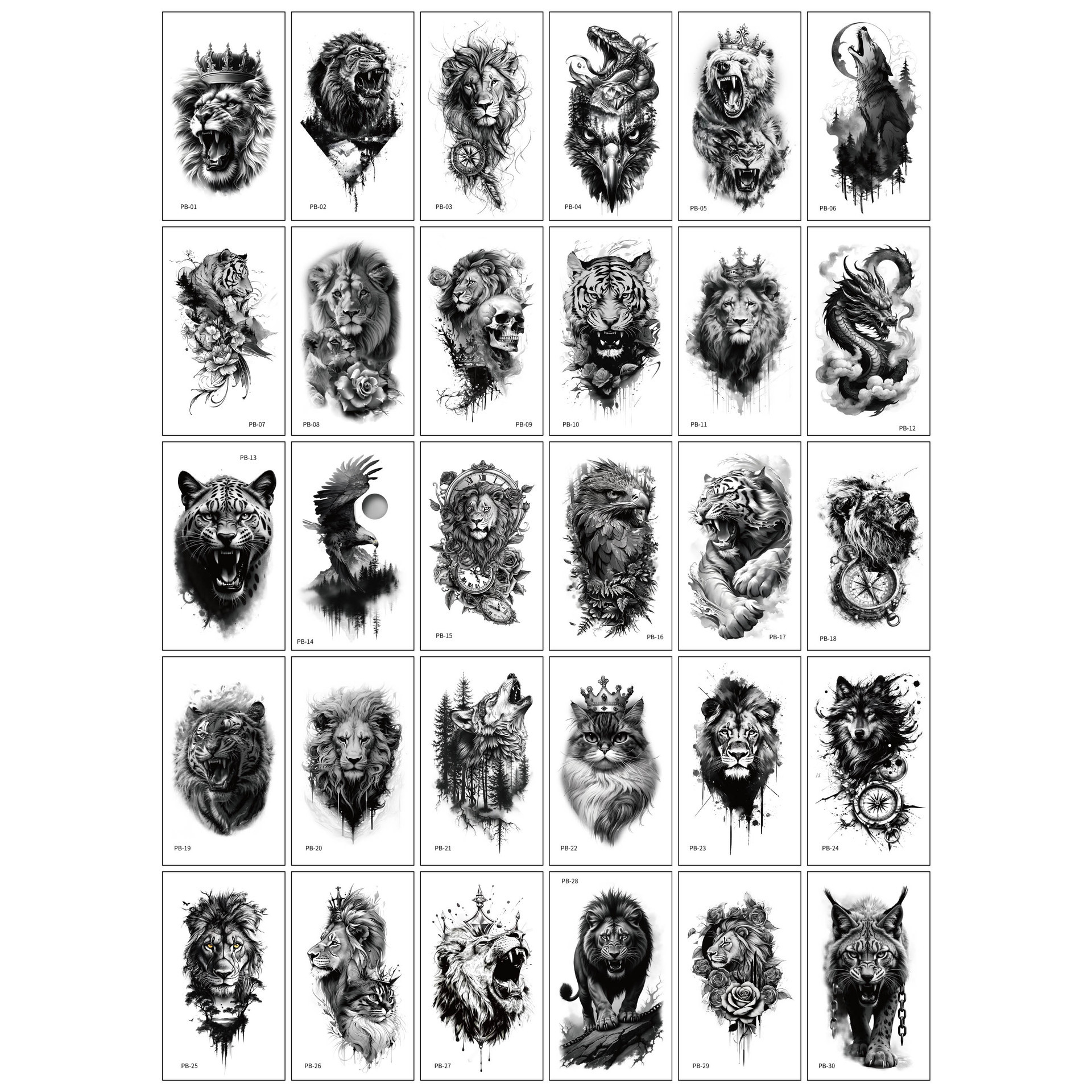 Pb-30-30 styles-5,7*9,7 cm