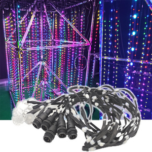 DMX512 RGB Wechselndes Magic 3D Matrix LED-Licht Pixel licht für kommerzielle veranstaltungs orte Hotel ausstellung Programmier barer 3D-LED-Lichtwürfel