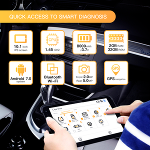 2024 Humzor NexzDAS Pro Auto-Diagnosetool professionelles Zurücksetzen Servicestift Schlüsselprogrammierung OBD2 Scanner intelligente Reparaturen - Product Image 4