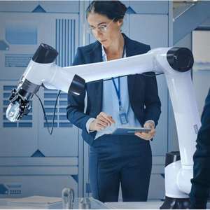 Robotic Arm 6 Axis CR5 Cobot Robot China Used For Semiconductor Loading And Unloading As Cobot - Product Image 4