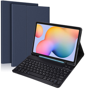 三星平板A8 10.5英寸外壳键盘外壳，带无线键盘三星Tab A8 SM X200键盘外壳2022