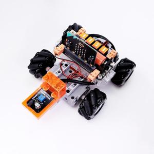 Telecomando per la codifica dello stelo che segue la programmazione dell'assemblaggio elettrico robot educativi fai da te per Micro:bit